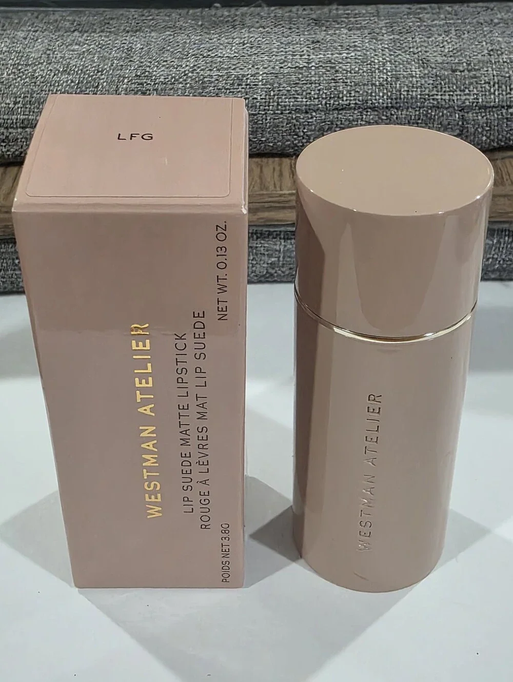 Westman Atelier Lip Suede Matte Lipstick LFG/Orchid Fuchsia. BNIB